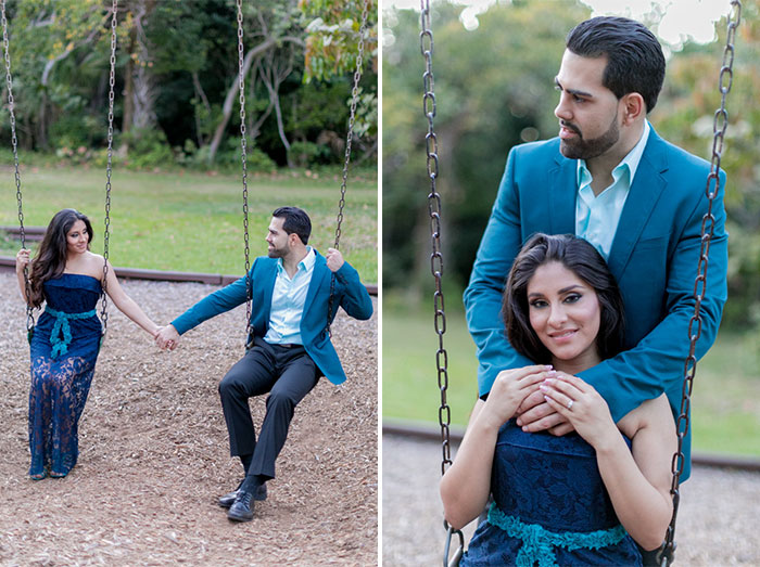 Swing Engagement Photos 