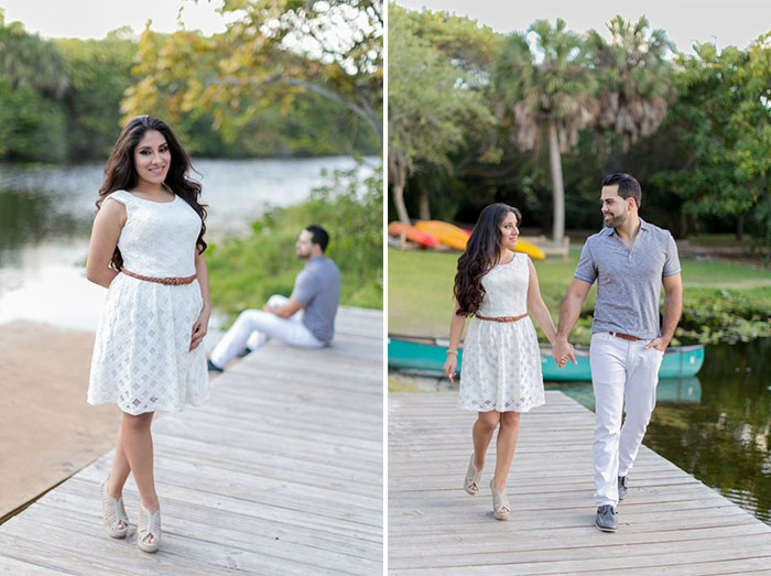 Engagement at Hugh Taylor State Park Fort Lauderdale