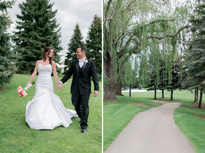 Happy couple at Ann Arbor Marriott Ypsilanti Hotel