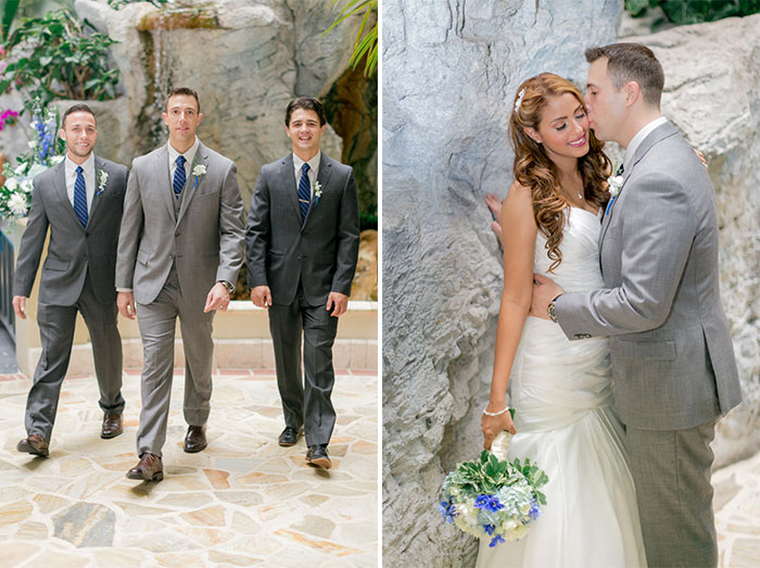 Happy groomsmen at Fort Lauderdale Wedding 