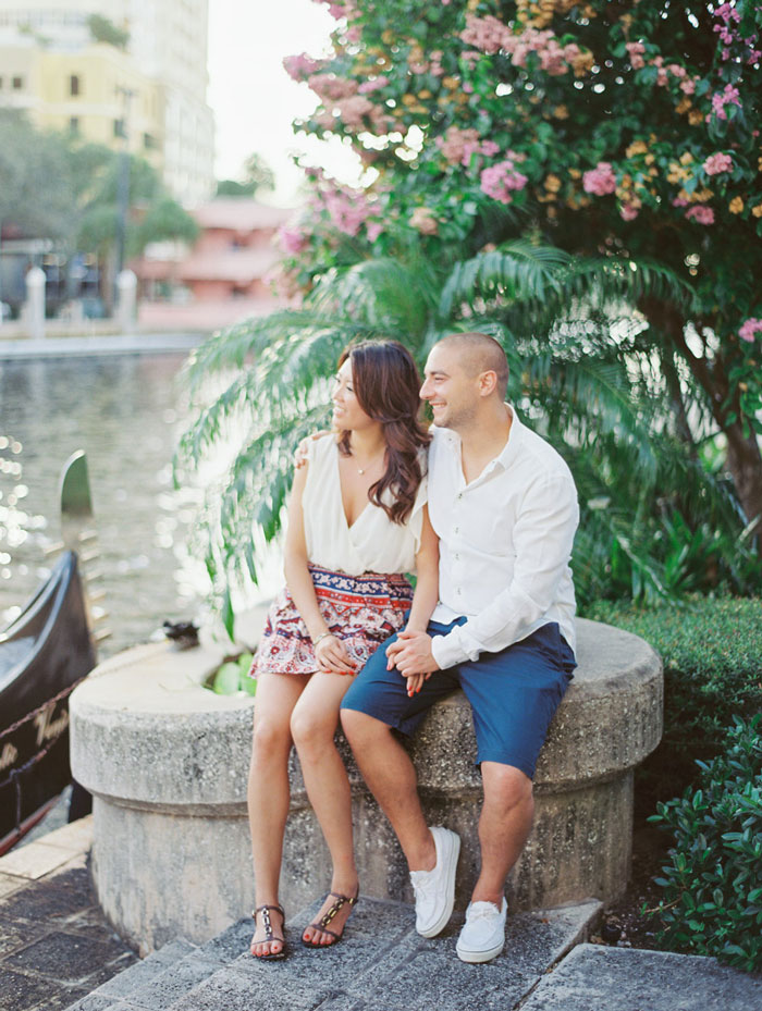 Fort Lauderdale Engagement Contax 645 Fuji 400H