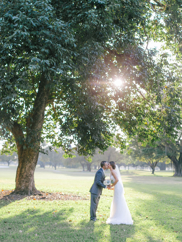 Miami classic outdoors wedding