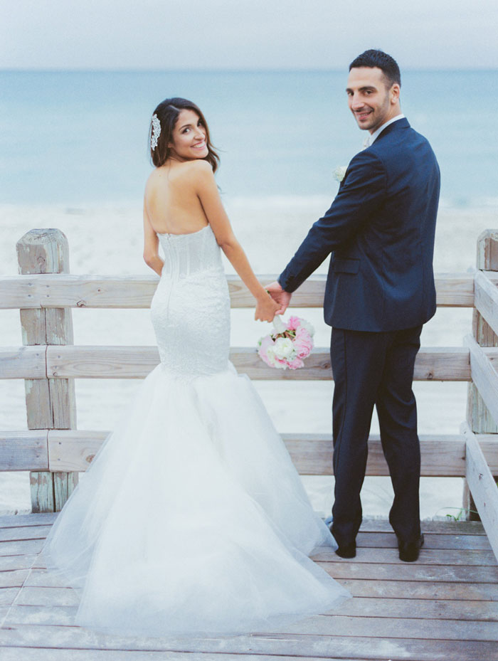 Fontainebleau Miami Wedding Contax 645 Fuji 400H