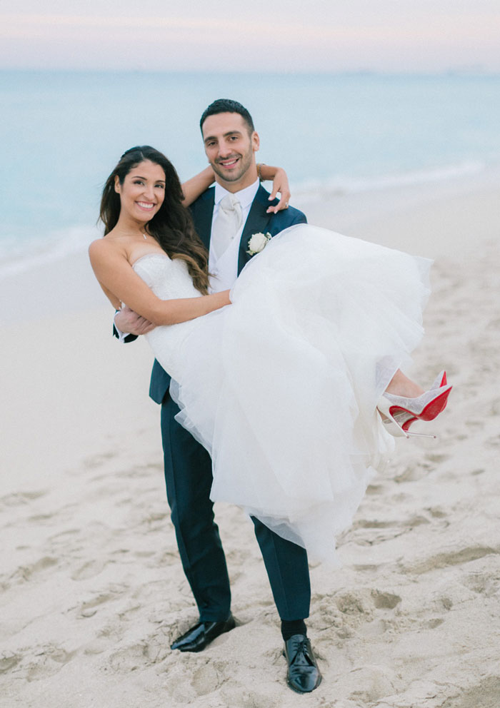 Fontainebleau Miami Wedding Contax 645 Fuji 400H