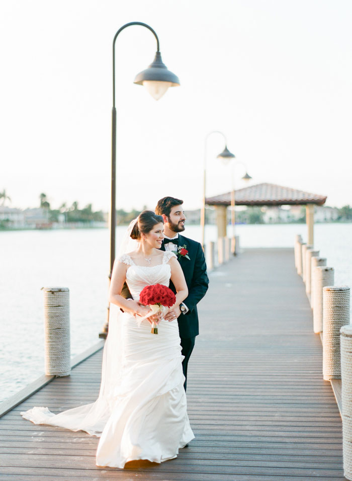 Miami Traditional Wedding Contax 645 Fuji 400H