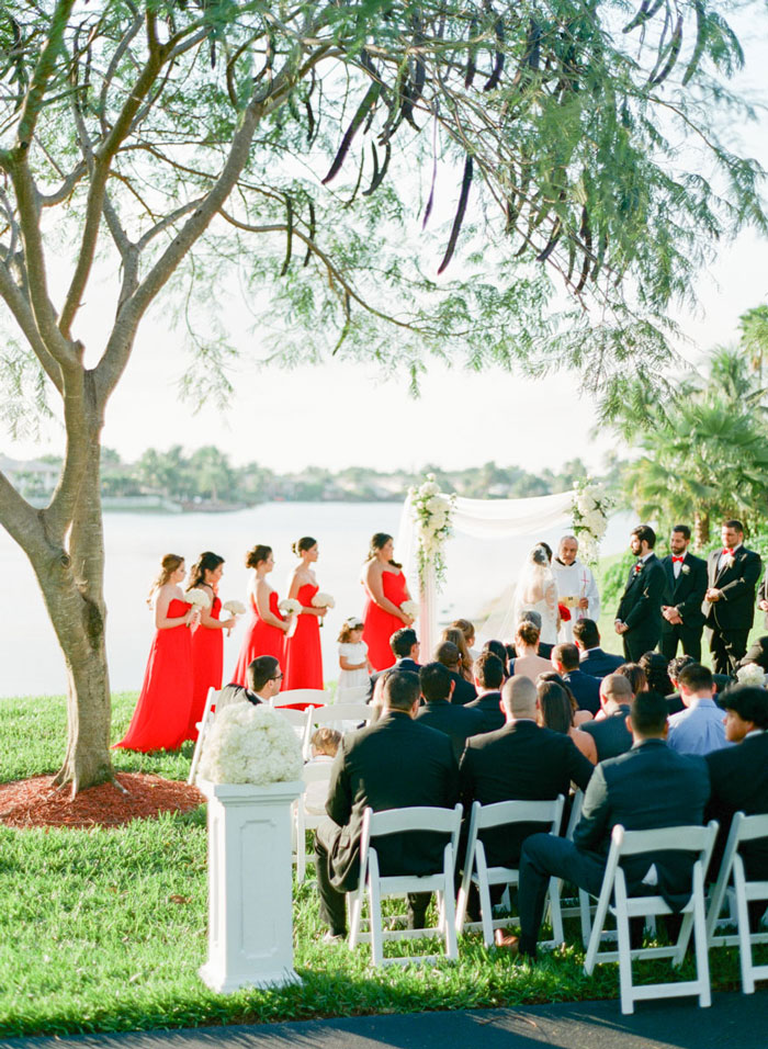 Miami Traditional Wedding Ideas Contax 645 Fuji 400H