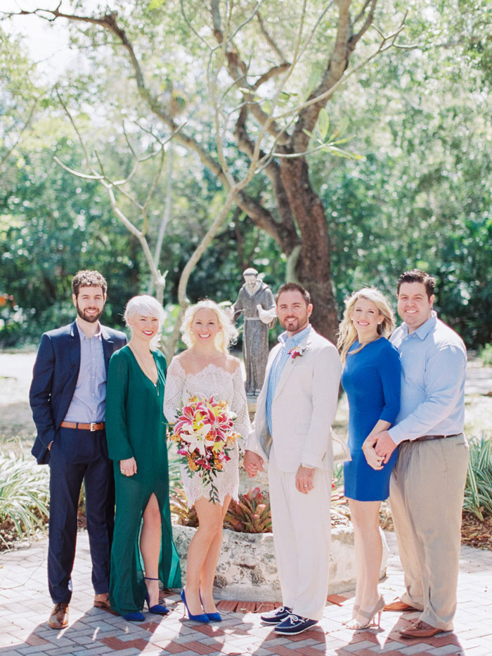 Key Largo wedding elopement Fuji 400H