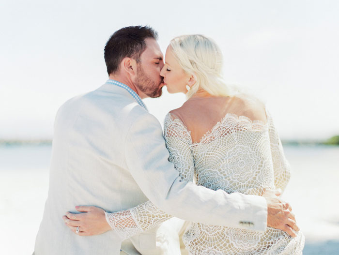 Key Largo wedding elopement Fuji 400H