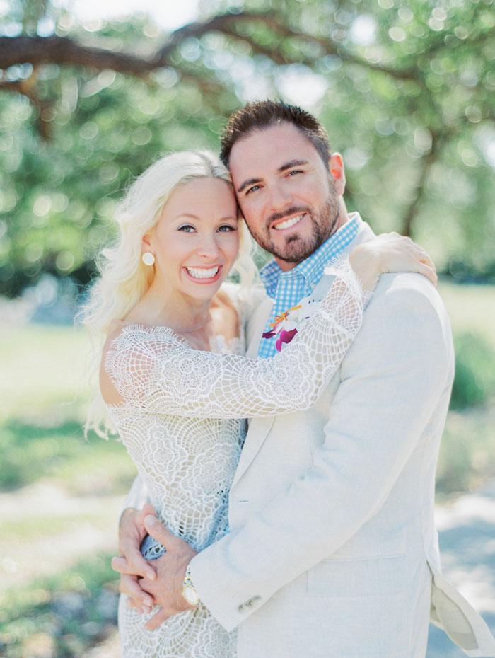 Key Largo wedding elopement Fuji 400H